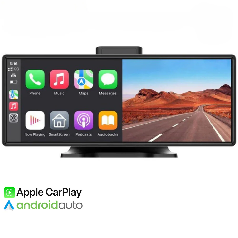 10.26” Smart Display Autoradio Apple CarPlay für jedes Auto (optional mit Rückfahrkamera)